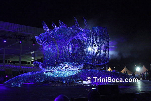 King of Carnival Wade Madray portrays 'Pacific Tsunami' from Legacy's South Pacific